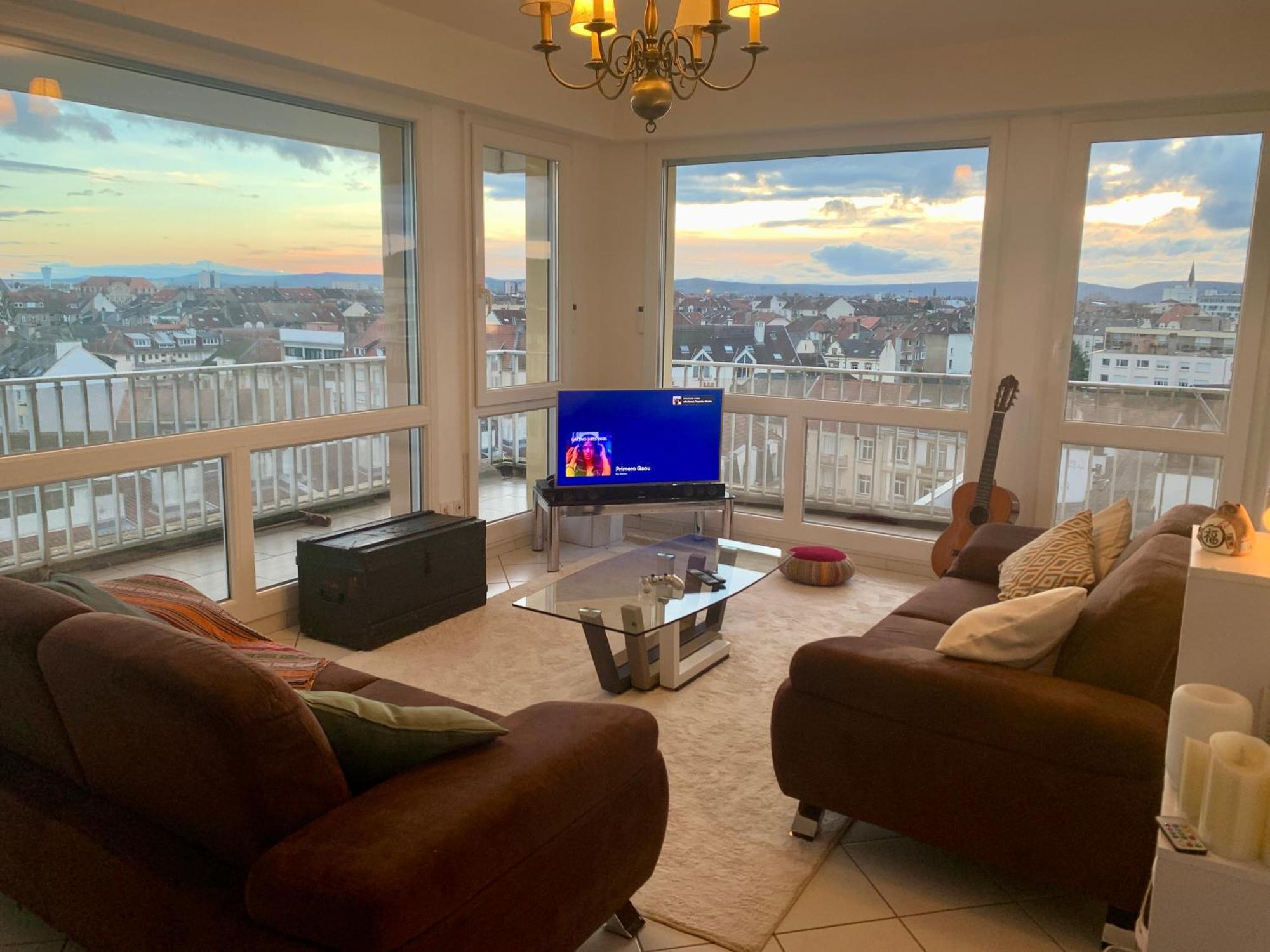 Vue Magnifique, 7 Mn Gare, Muse, Centre, Parking Apartment *
